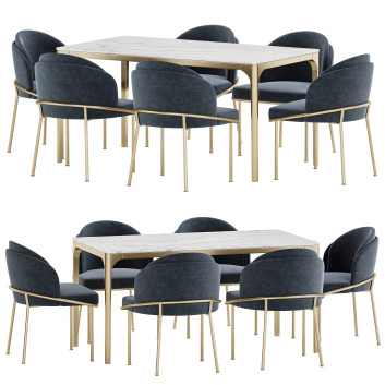 Table et chaises  Dining Set 30 Modèle 3D