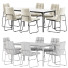 Стіл та стільці West Elm Dining Set 31 - zvezdaboy