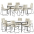 Стіл та стільці West Elm Dining Set 31 - zvezdaboy