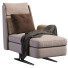 Шезлонг Minotti Spencer Brown and Beige - ED-MONTE