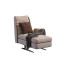 Шезлонг Minotti Spencer Brown and Beige - ED-MONTE