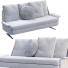 Диван Minotti Spencer Gray and Black - ED-MONTE