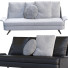Диван Minotti Spencer Gray and Black - ED-MONTE