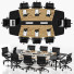Espacio de trabajo Vitra Black Wood - 3dartistaskari1370