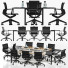 Espacio de trabajo Vitra Black Wood - 3dartistaskari1370