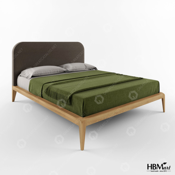 Ліжко HBMart Mia-II 3D модель