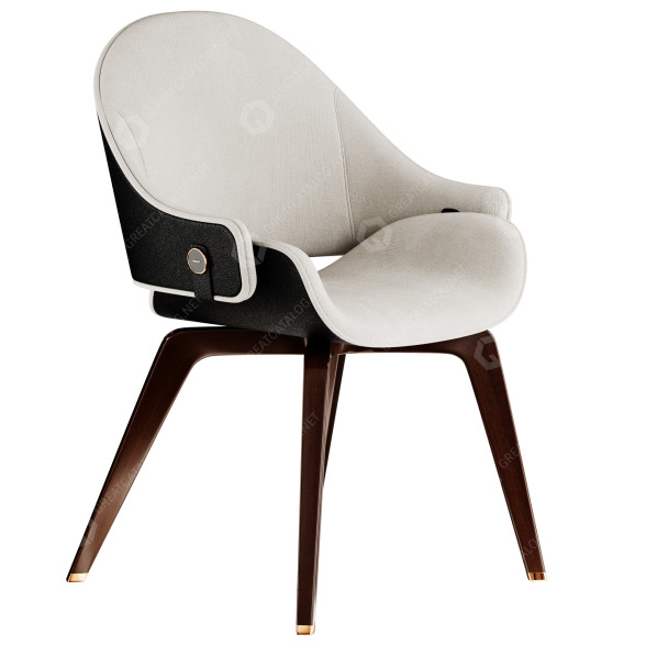 Chair Furniture Dining 3D model