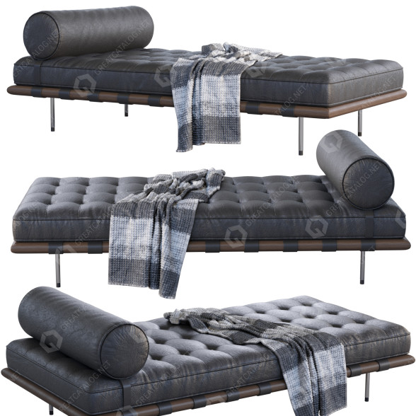 Couch Knoll Barcelona 3D-Modell