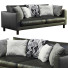 Canapé IKEA Black Leather Karlstad - ED-MONTE