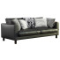 Canapé IKEA Black Leather Karlstad - ED-MONTE