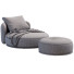 Sillón y otomana Porada Softbay Leather - ED-MONTE