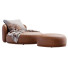 Sillón y otomana Porada Softbay Leather - ED-MONTE