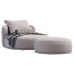 Sillón y otomana Porada Softbay Leather - ED-MONTE