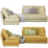 Диван Ditre Italia Evans Yellow - ED-MONTE