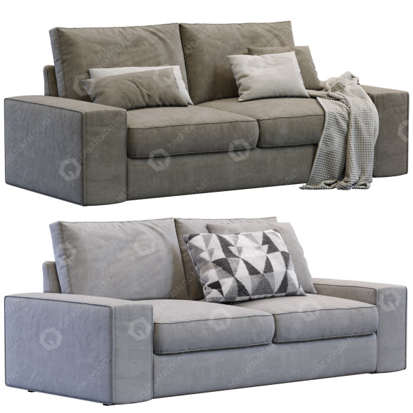 Диван IKEA Kivik 3D модель