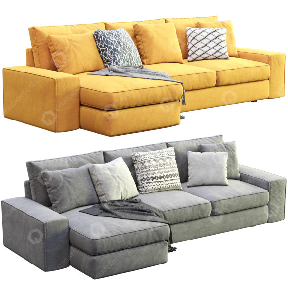 Sofa IKEA Kivik 3D-Modell