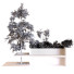 Рослини та лава Tree in Box Set 021 - unisjamavari