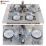 Сервированный стол Luxury Dining Table Set 015 - unisjamavari