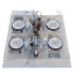 Сервированный стол Luxury Dining Table Set 015 - unisjamavari
