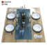 Mesa Servida Dining Table Set 016 - unisjamavari
