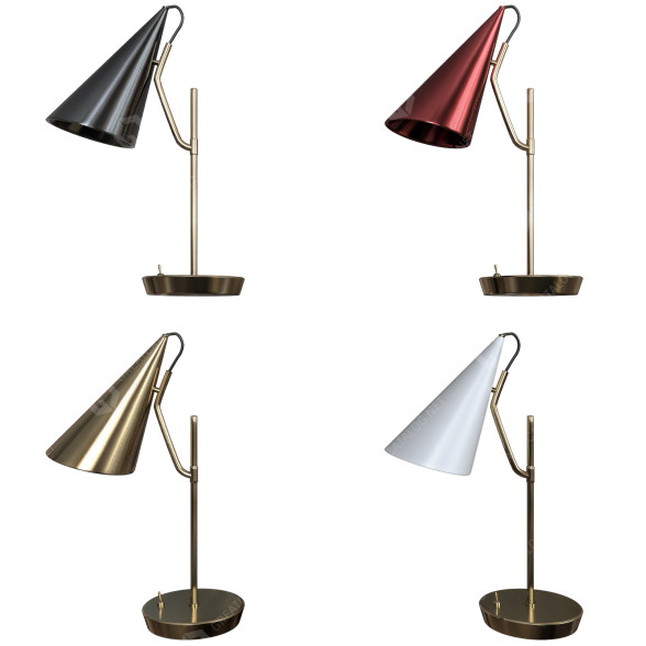 Table Lamp Study Light 2 3D model