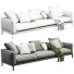Sofa Flexform Romeo Fabric - ED-MONTE