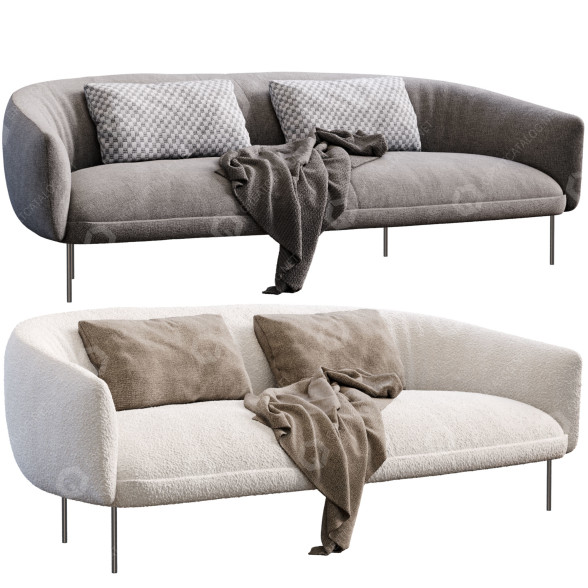 Sofa Tacchini Roma 3D model