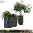 Doniczki Plants Set 064 - unisjamavari