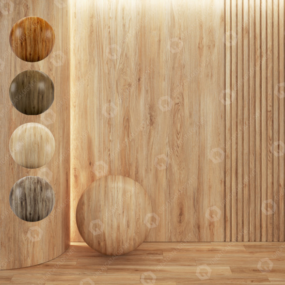 Деревина Seamless Collection Wood 01 3D модель