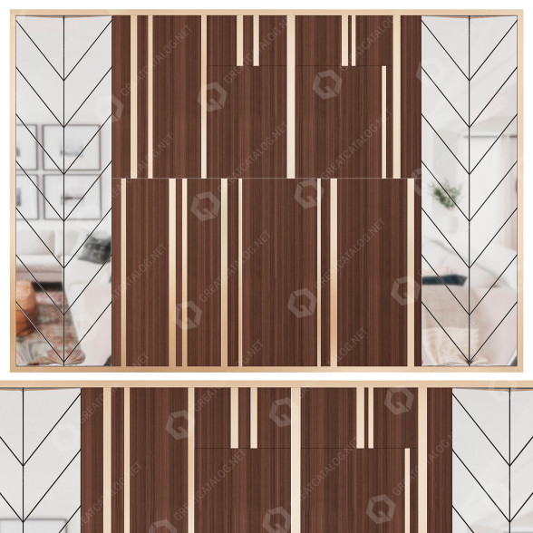 Panel decorativo Wall Modelo 3D