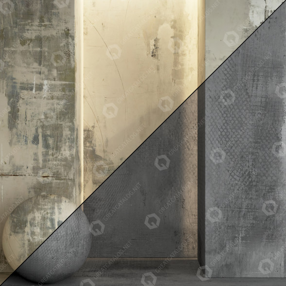 Штукатурка Collection Concrete 05 3D модель