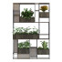 Rack and Flowerpots Plant in Box Set 057 - unisjamavari