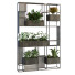 Rack and Flowerpots Plant in Box Set 057 - unisjamavari