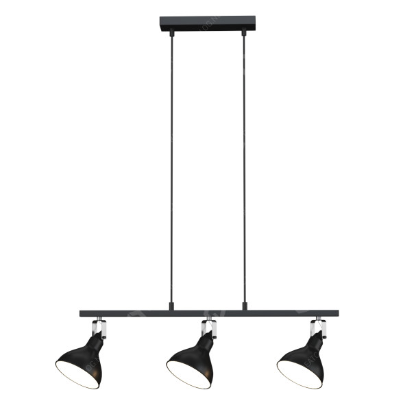 Pendant Lamp Lightstar Acrobata Black 3D model