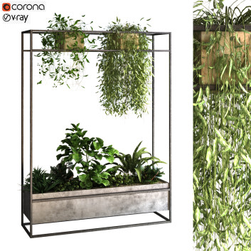 Doniczka  Plants Set 050 Model 3D