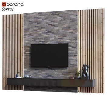 Pared de TV Conjunto 017