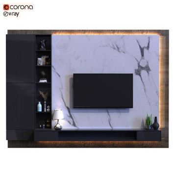 Jednostka ścienna TV Set 018