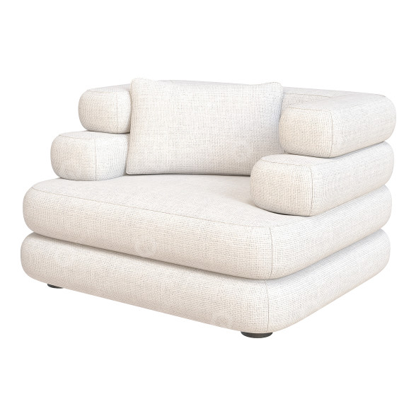 Sillón Eichholtz Malaga Modelo 3D