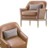 Armchair Kassavello Alperce Leather - ED-MONTE