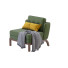 Armchair Kassavello Carlo - ED-MONTE