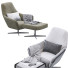 Armchair and Ottoman Confort - ED-MONTE