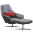 Fotel i pufa Confort Leather - ED-MONTE
