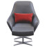 Fotel i pufa Confort Leather - ED-MONTE