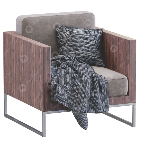 Fotel Modern model 3D