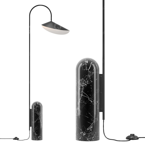 Stehleuchte ferm LIVING Arum 3D-Modell