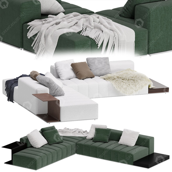 Sofa Minotti Goodman 3D-Modell