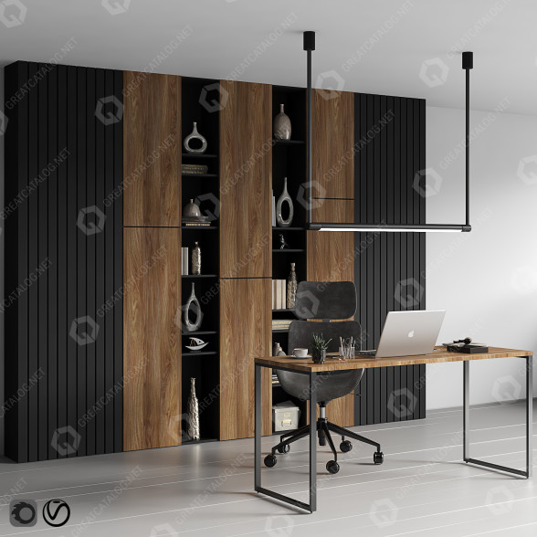 Espace de travail Ensemble 05 modèle 3D