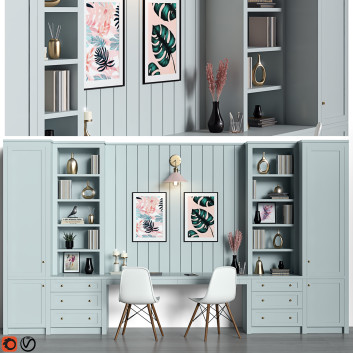 Espacio de trabajo Conjunto 09 Modelo 3D