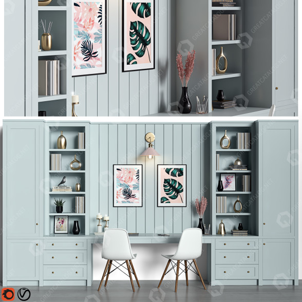 Espacio de trabajo Conjunto 09 Modelo 3D