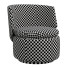 Крісло West Elm Crescent Leather Swivel - ZaraCo